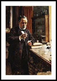 Study For The Portrait Of Louis Pasteur By Albert Edelfelt-2