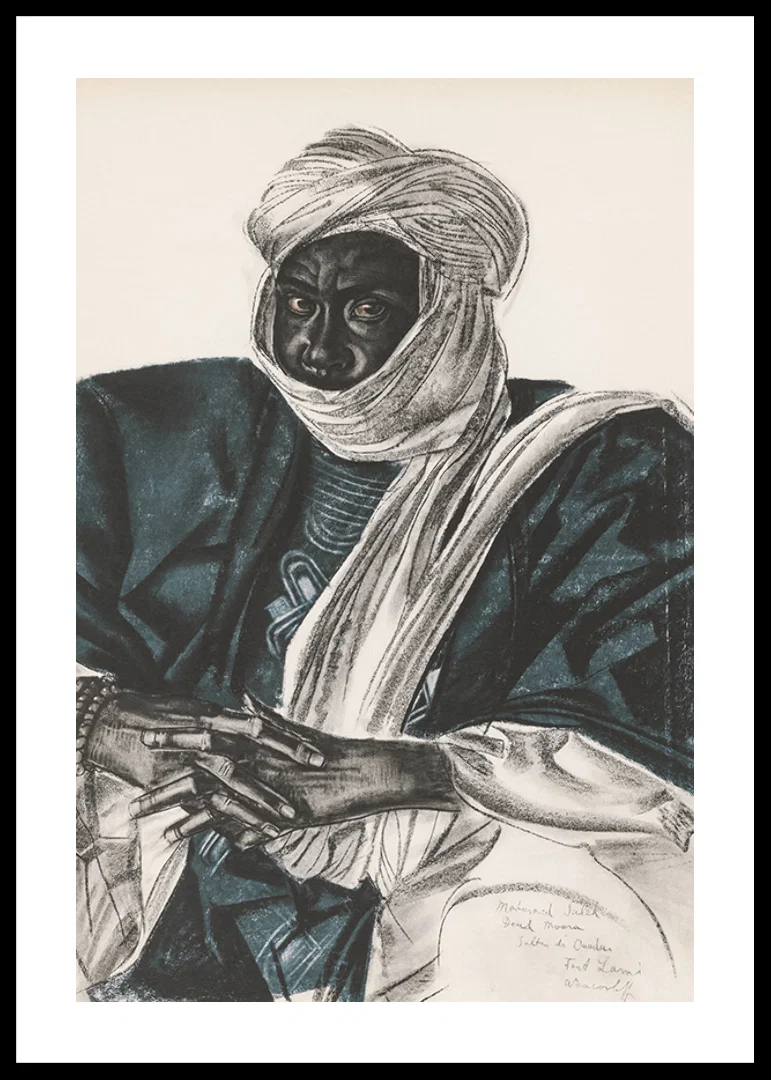 Dessins Et Peintures d’Afrique Pl 11 By Alexandre Jacovleff-12