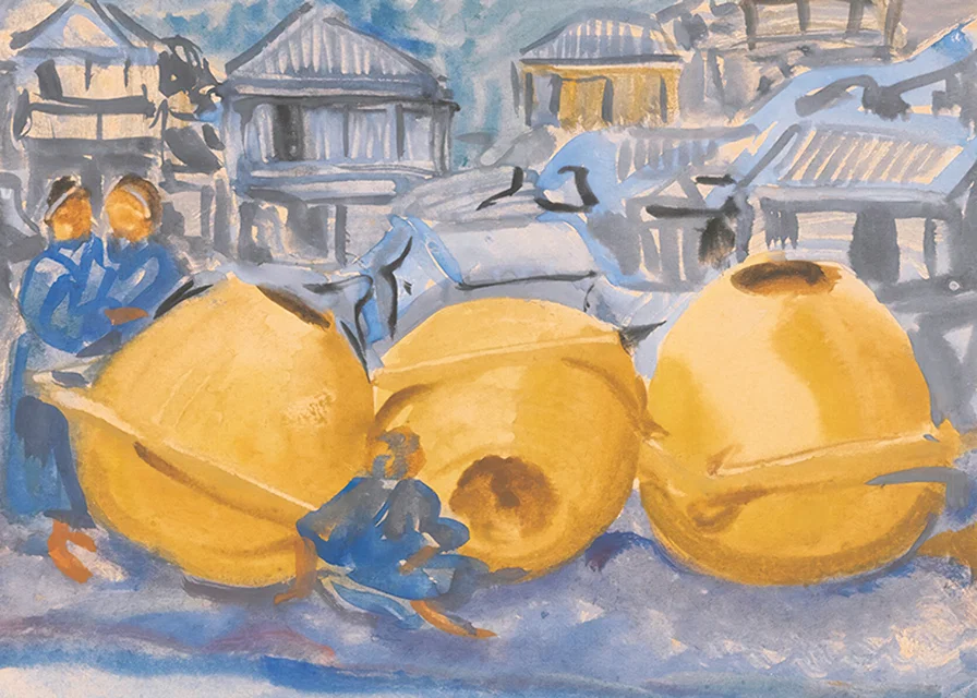 Rice Pots By Alexandre Jacovleff-12