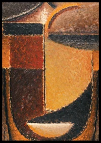 Abstrakter Kopf By Alexej Von Jawlensky-4