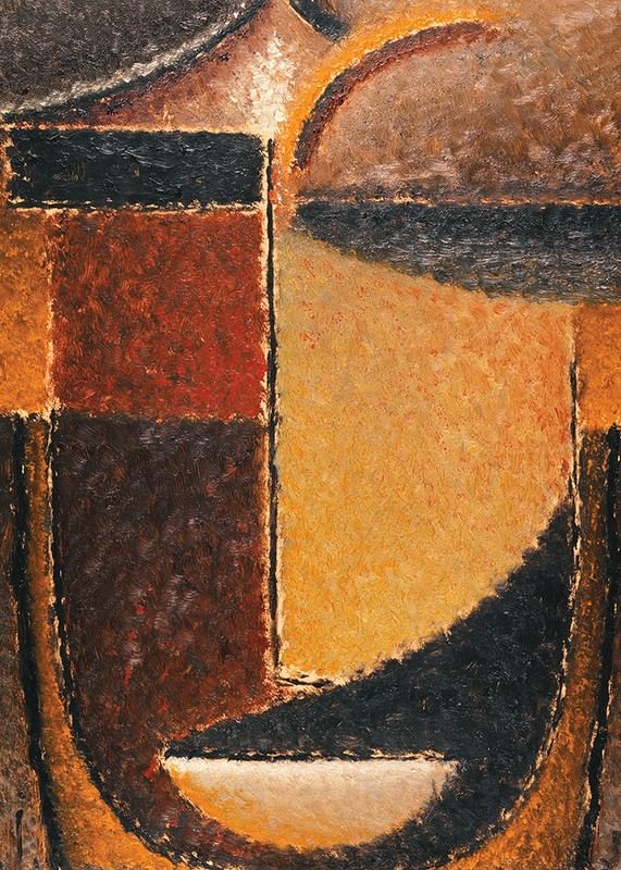 Abstrakter Kopf By Alexej Von Jawlensky-12