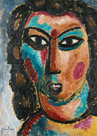 Brown Curls By Alexei Von Jawlensky-5