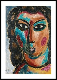 Brown Curls By Alexej Von Jawlensky-0