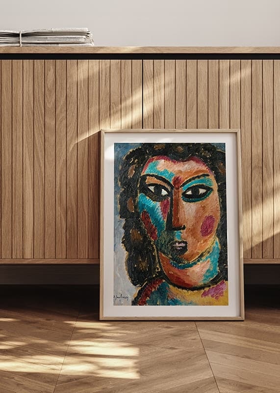 Brown Curls By Alexei Von Jawlensky-12