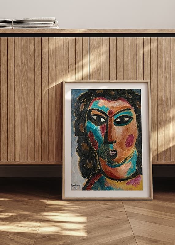 Brown Curls By Alexej Von Jawlensky-12