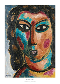 Brown Curls By Alexei Von Jawlensky-1