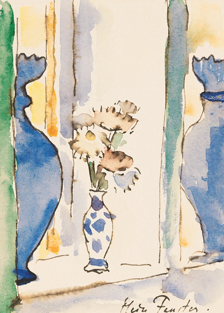 Mein Fenster By Alexej Von Jawlensky-12