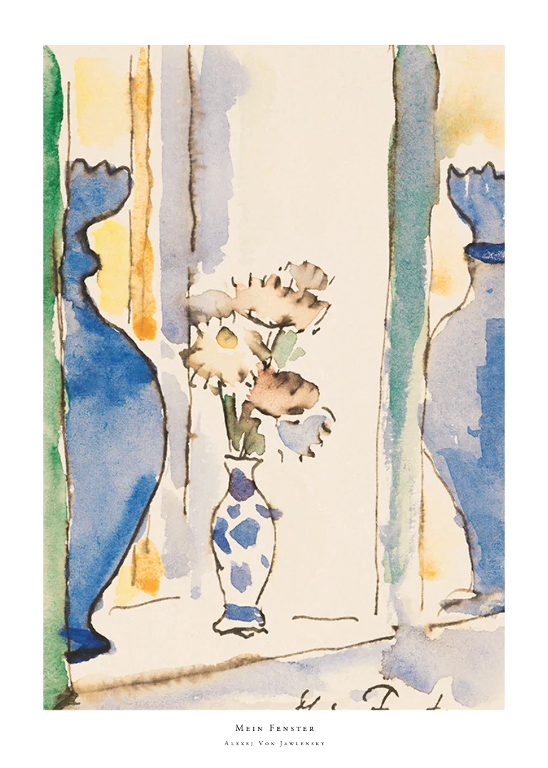 Mein Fenster By Alexej Von Jawlensky-12