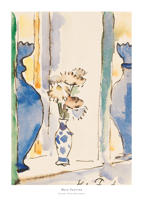 Poster Mein Fenster By Alexej Von Jawlensky