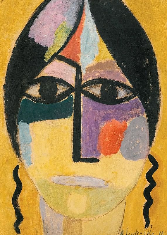 Tête mystique par Alexej Von Jawlensky-12