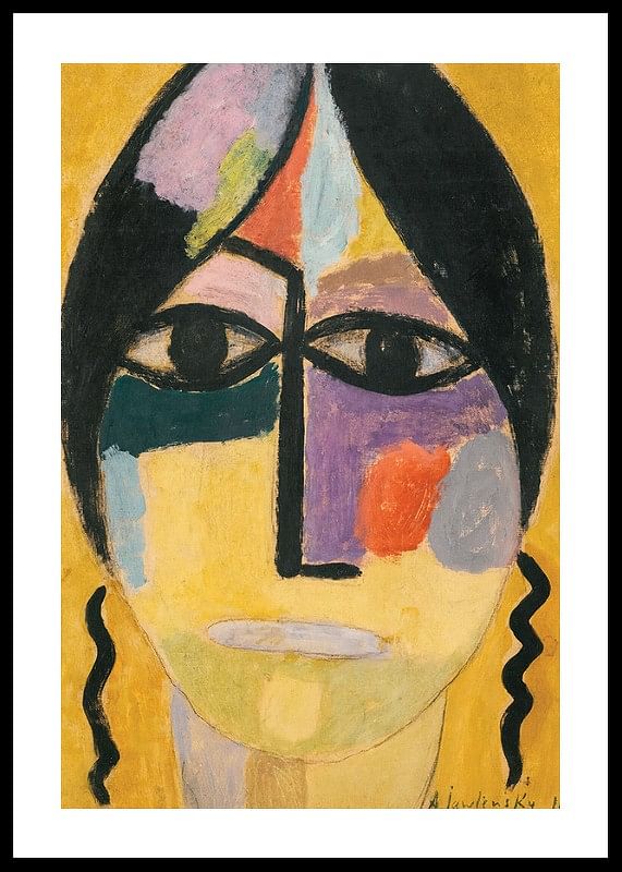 Tête mystique par Alexej Von Jawlensky-12