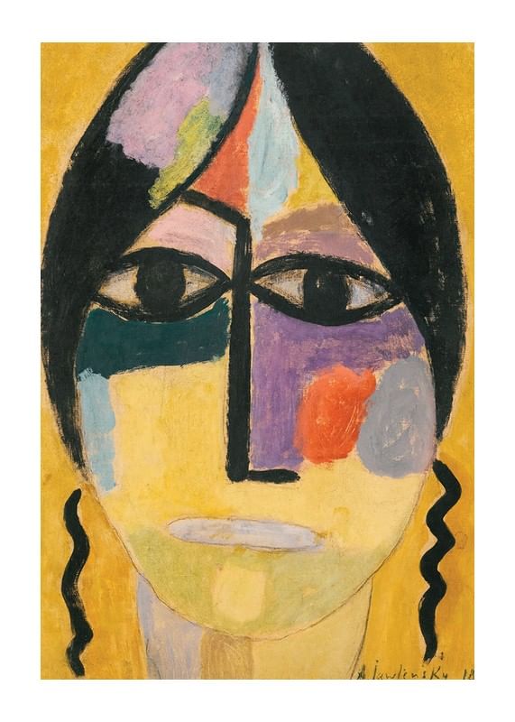 Poszter Mystischer Kopf By Alexej Von Jawlensky