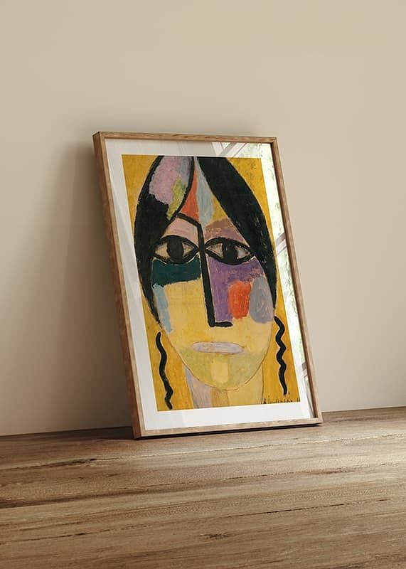 Tête mystique par Alexej Von Jawlensky-12