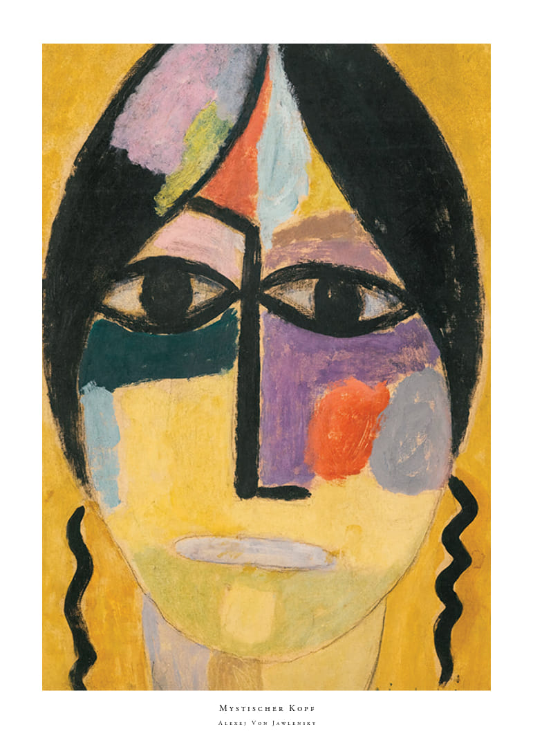 Mistyczna głowa Alexeja Von Jawlensky’ego-12