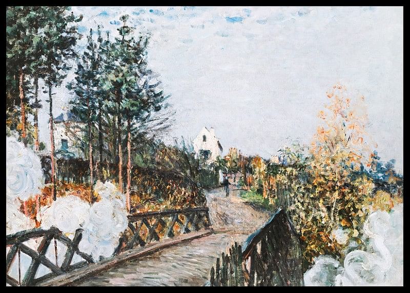 The Railway Bridge by Alfred Sisley-12