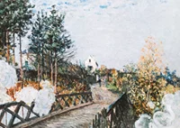 The Railway Bridge by Alfred Sisley-5