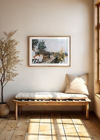 The Railway Bridge by Alfred Sisley-4