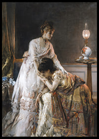 Po plese Alfred Stevens-4