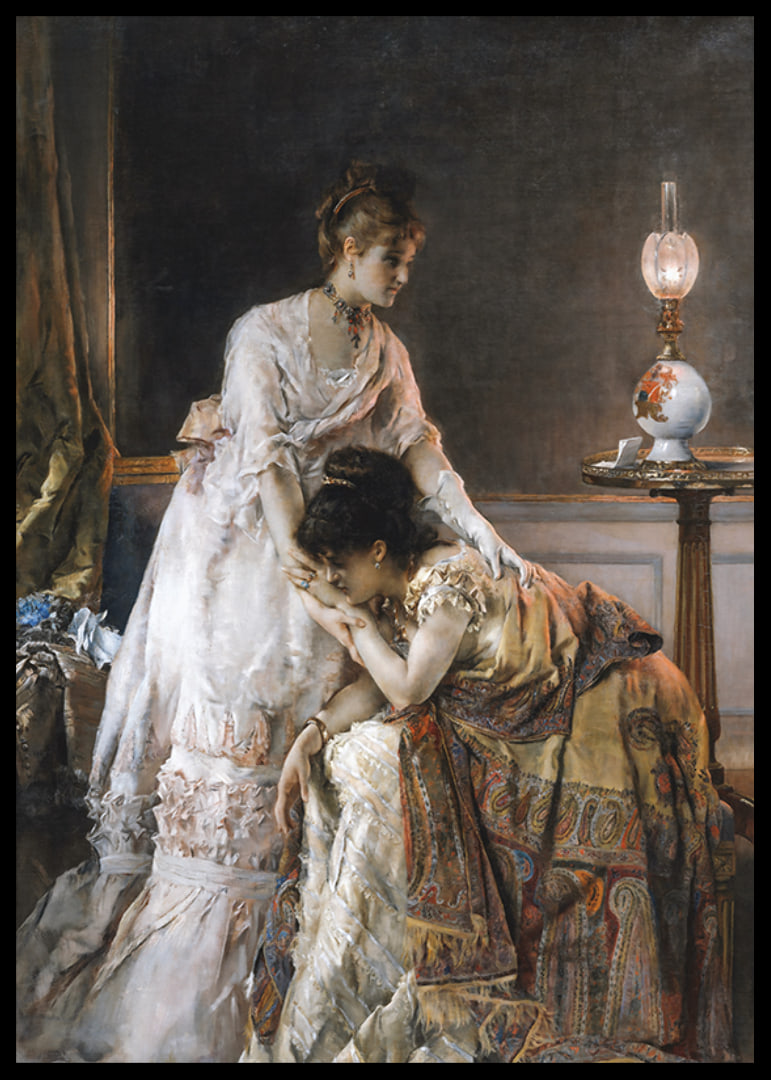 Po plese Alfred Stevens-12