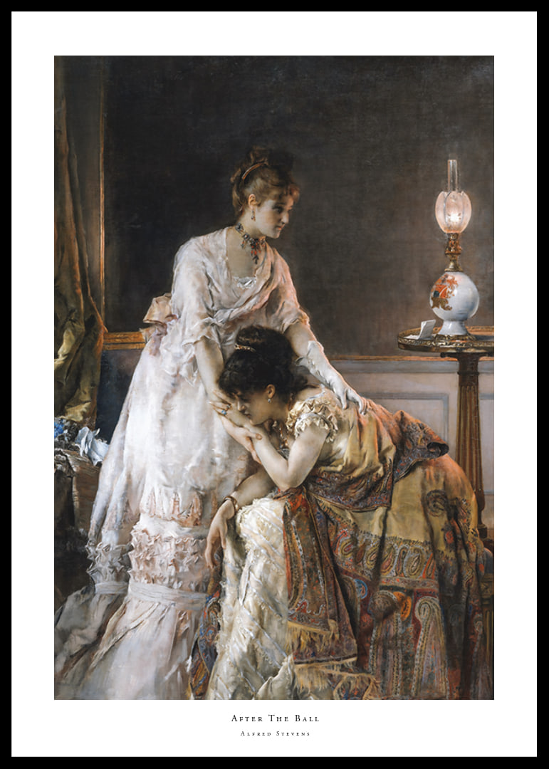 Po plese Alfred Stevens-12