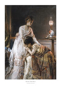 Po plese Alfred Stevens-1