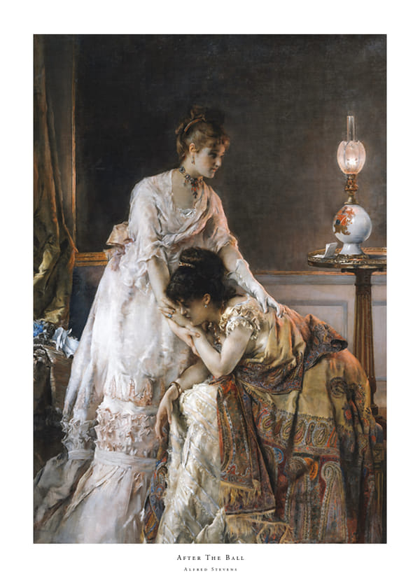 Poster After The Ball By Alfred Stevens