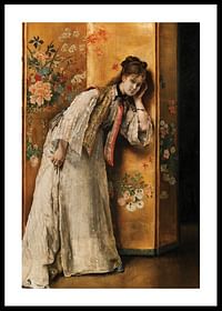 Curious By Alfred Stevens-0