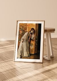 Curious By Alfred Stevens-4