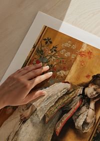 Curious By Alfred Stevens-5