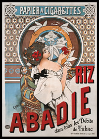 Riz Abadie By Alphonse Mucha-2