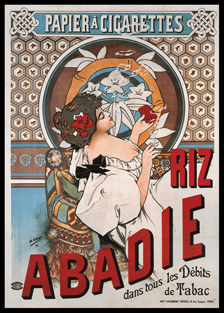 Riz Abadie By Alphonse Mucha-12