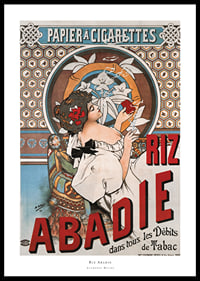 Riz Abadie By Alphonse Mucha-0