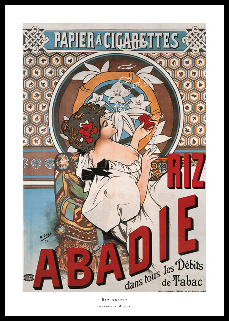 Riz Abadie By Alphonse Mucha-12