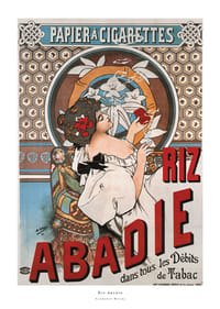 Riz Abadie, de Alphonse Mucha-1