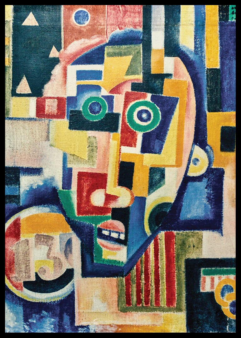 Promontory Head Indigo Seas Of Ossian Rose Orange By Amadeo De Souza Cardoso-12