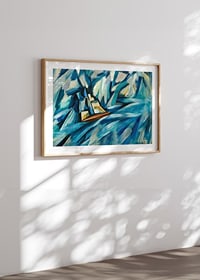 Sail Boat By Amadeo De Souza Cardoso-6
