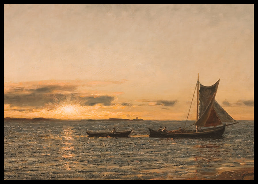 At sunset By Amaldus Nielsen-12