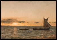 At sunset By Amaldus Nielsen-2