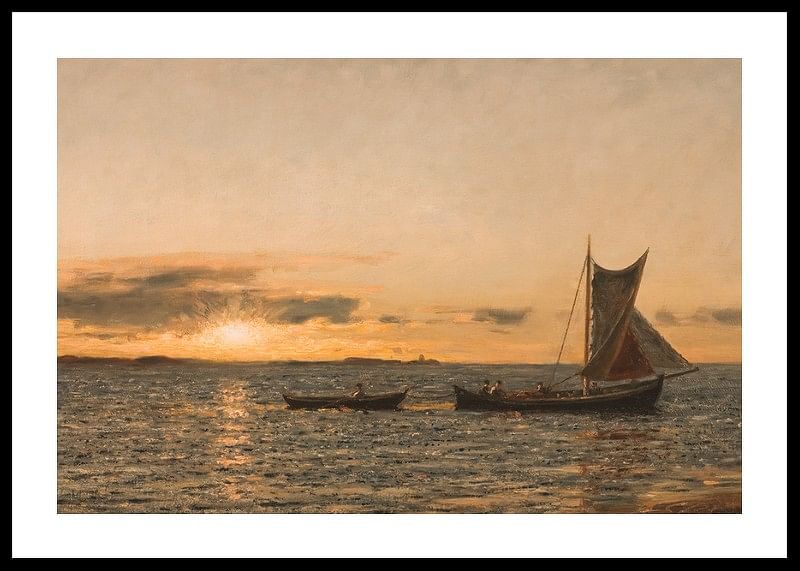 At sunset By Amaldus Nielsen-12