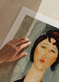 Portrait Of A Young Woman By Amedeo Modogliani-7