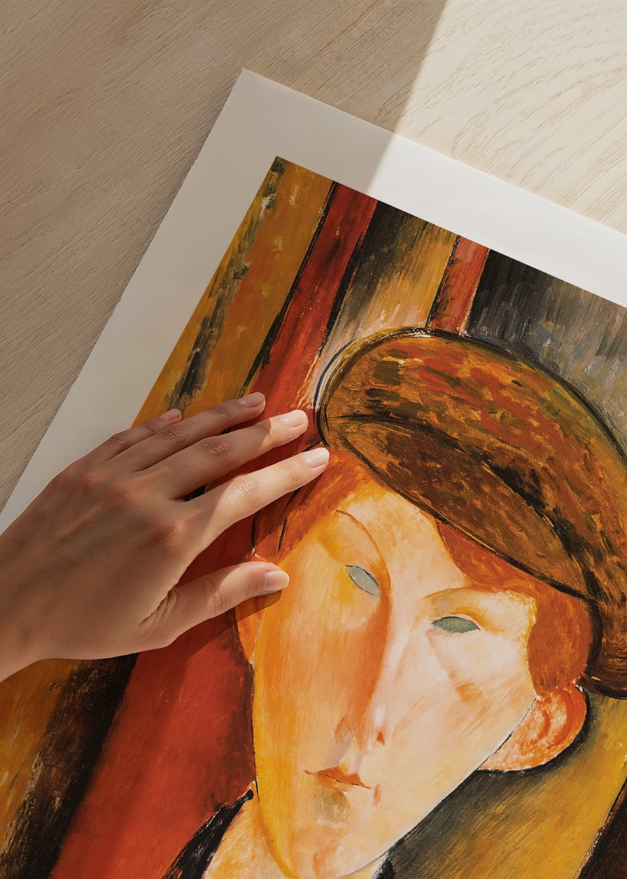 Young Man With A Cap By Amedeo Modogliani-12