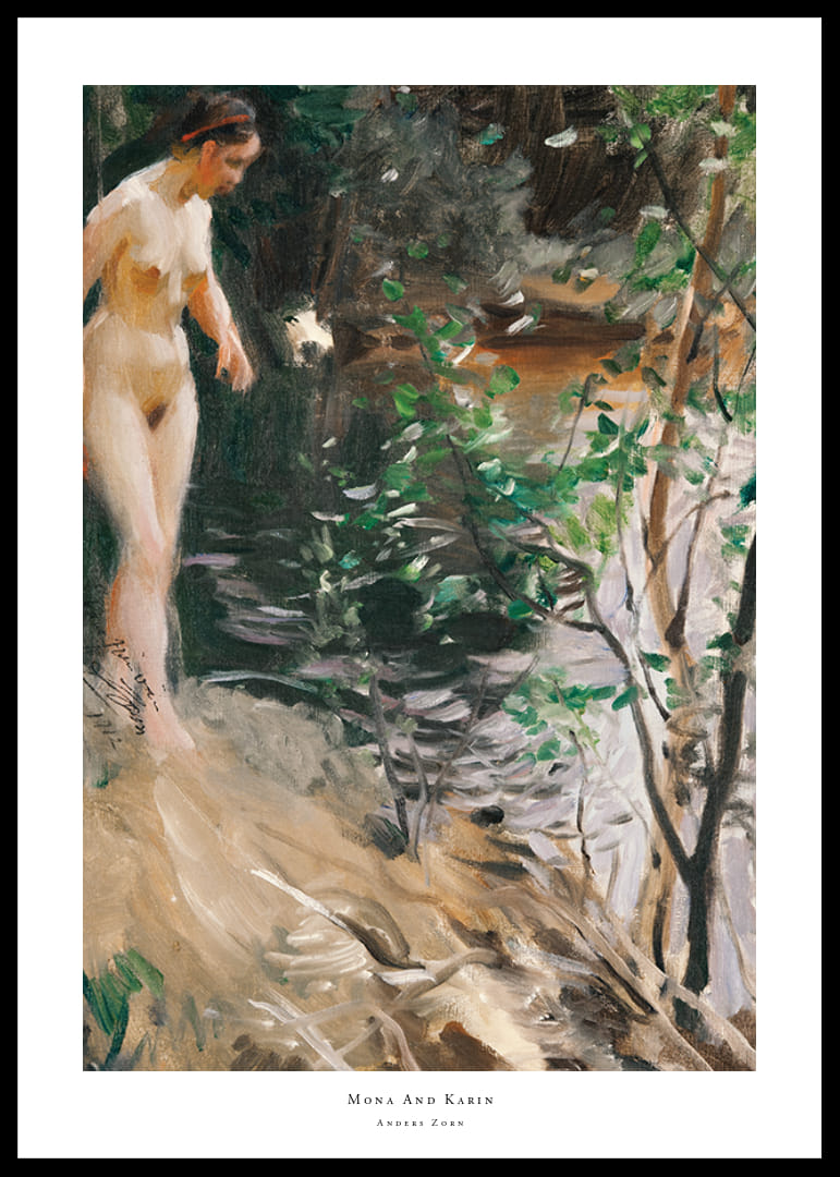 Mona And Karin By Anders Zorn-12