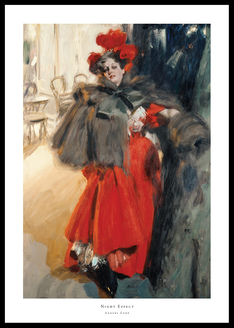 Night Effect By Anders Zorn-12