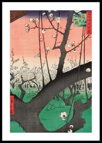 Slivková záhrada, Kameido Ando Hiroshige-0