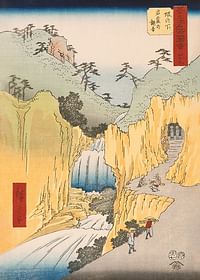 Sakanoshita door Ando Hiroshige-3