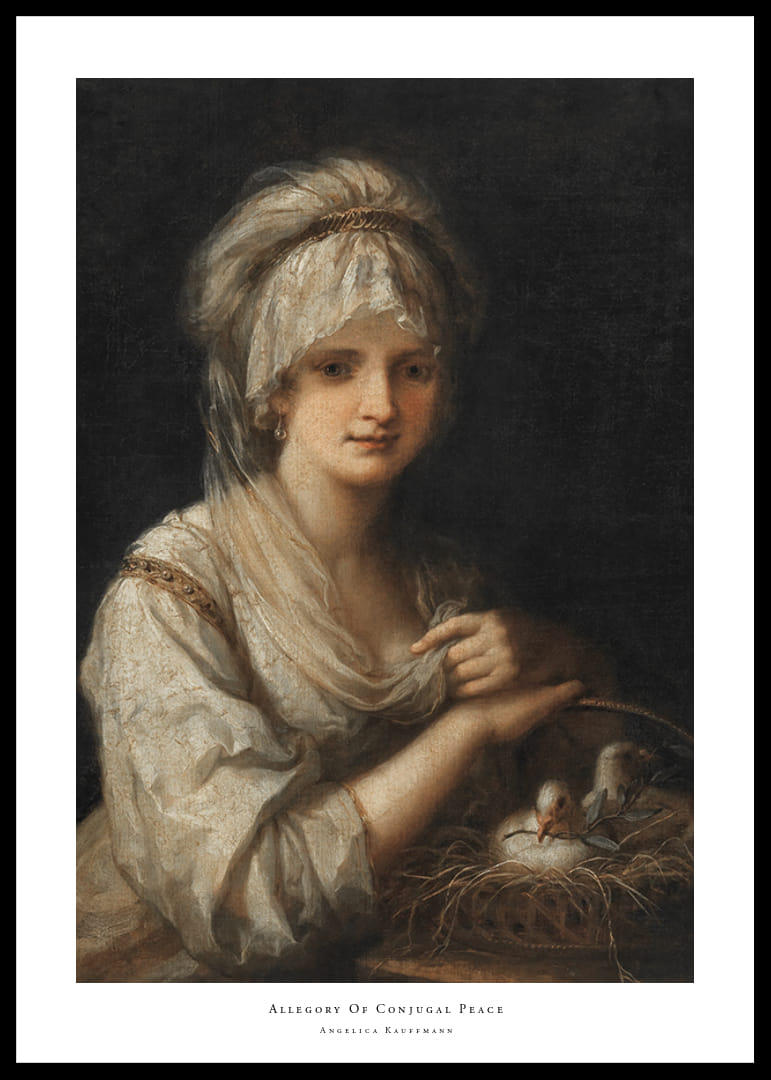 Allegory Of Conjugal Peace By Angelica Kauffmann-12