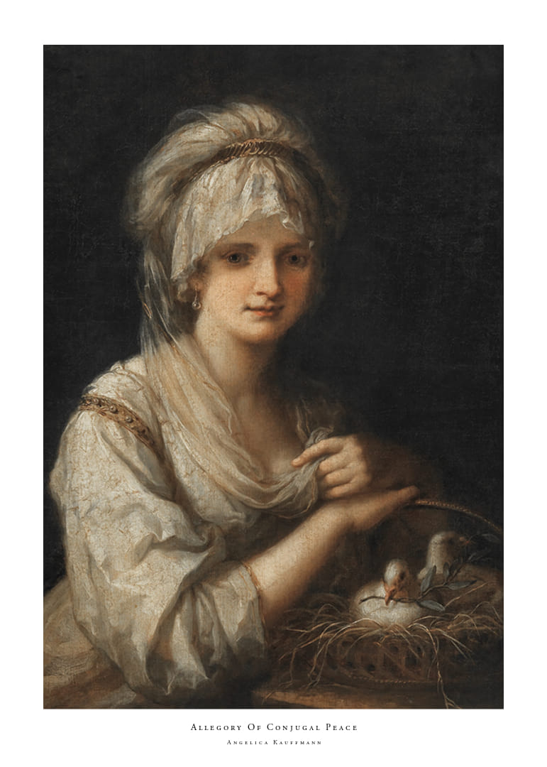 Allegory Of Conjugal Peace By Angelica Kauffmann-12