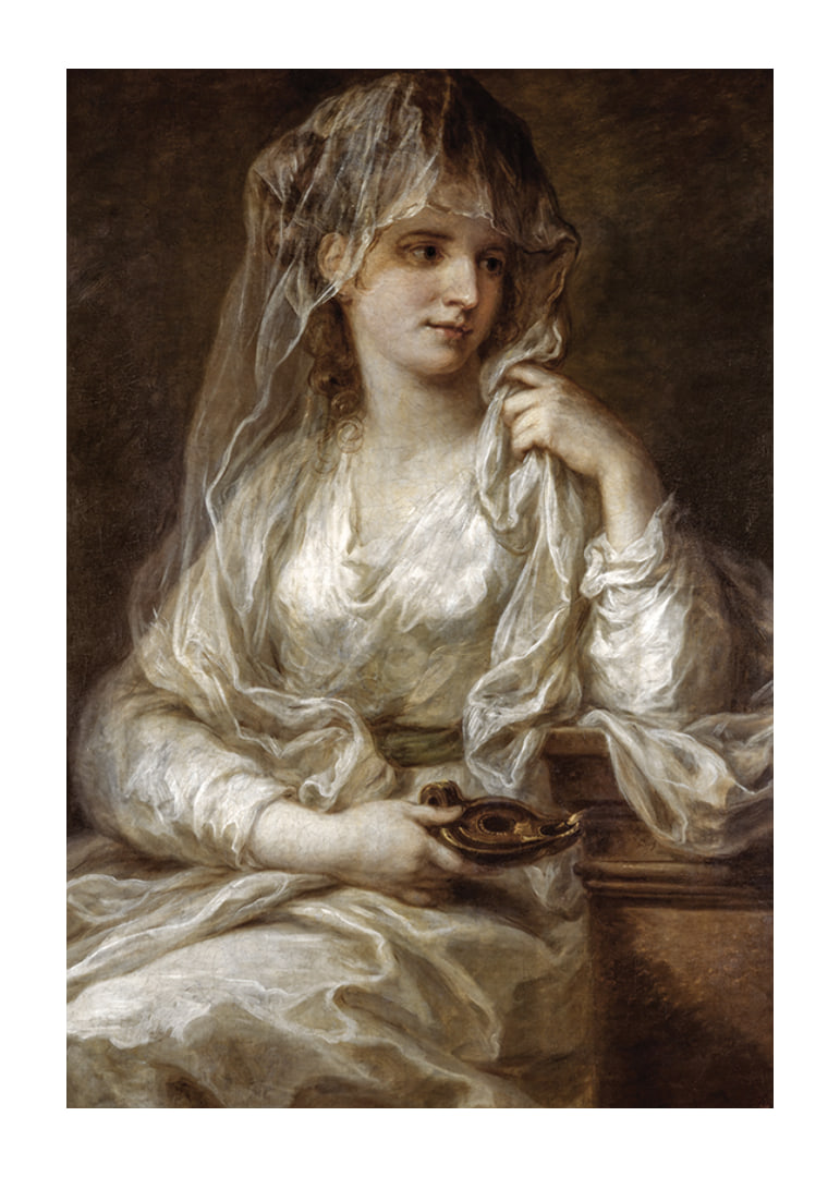 Portrait Of A Lady As A Vestal Virgin By Angelica Kauffmann-12