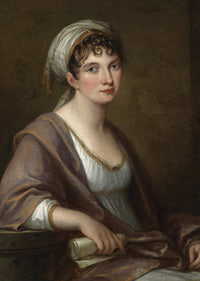 Portrait Of Princess Franziska Von Kaunitz Rietberg By Angelica Kauffmann-5