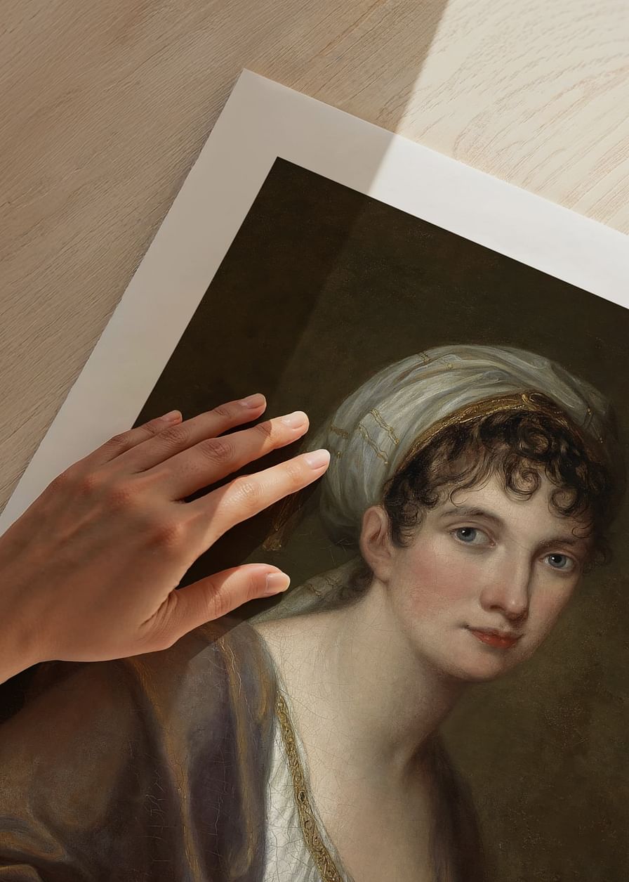 Franziska Von Kaunitz Rietberg hercegnő portréja – Angelica Kauffmann-12